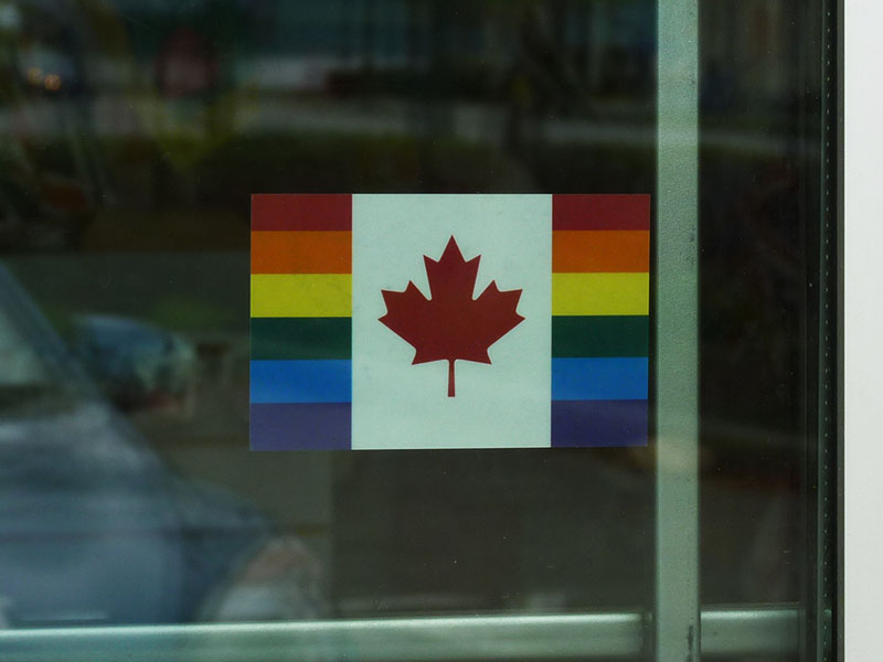 pride window cling decals